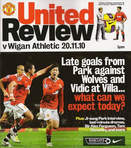 Manchester United FC v Wigan Athletic FC